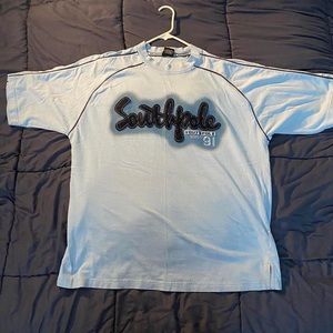 RARE Light Blue baggy South Pole shirt XL
